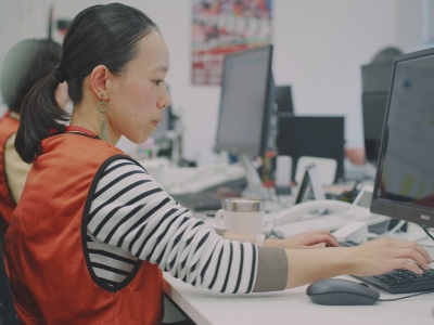 メール・支援記録チェック